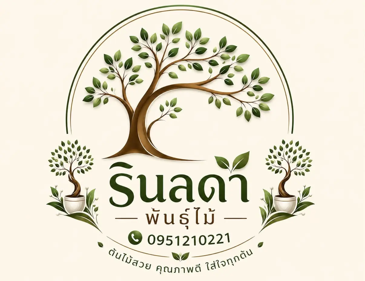 โลโก้รินลดา พันธุ์ไม้